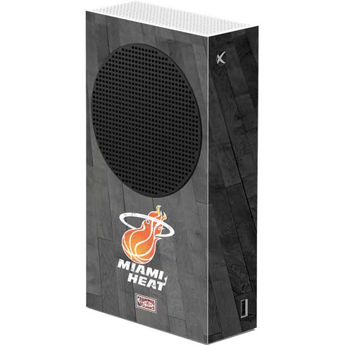 NBA Miami Heat Hardwood Classics Xbox Series S Console Skin